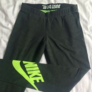 Nike Green Leggings